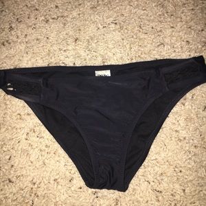 Black swim suit bottoms
